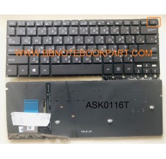 Asus Keyboard คีย์บอร์ด Zenbook UX330 UX330UA  ภาษาไทย อังกฤษ